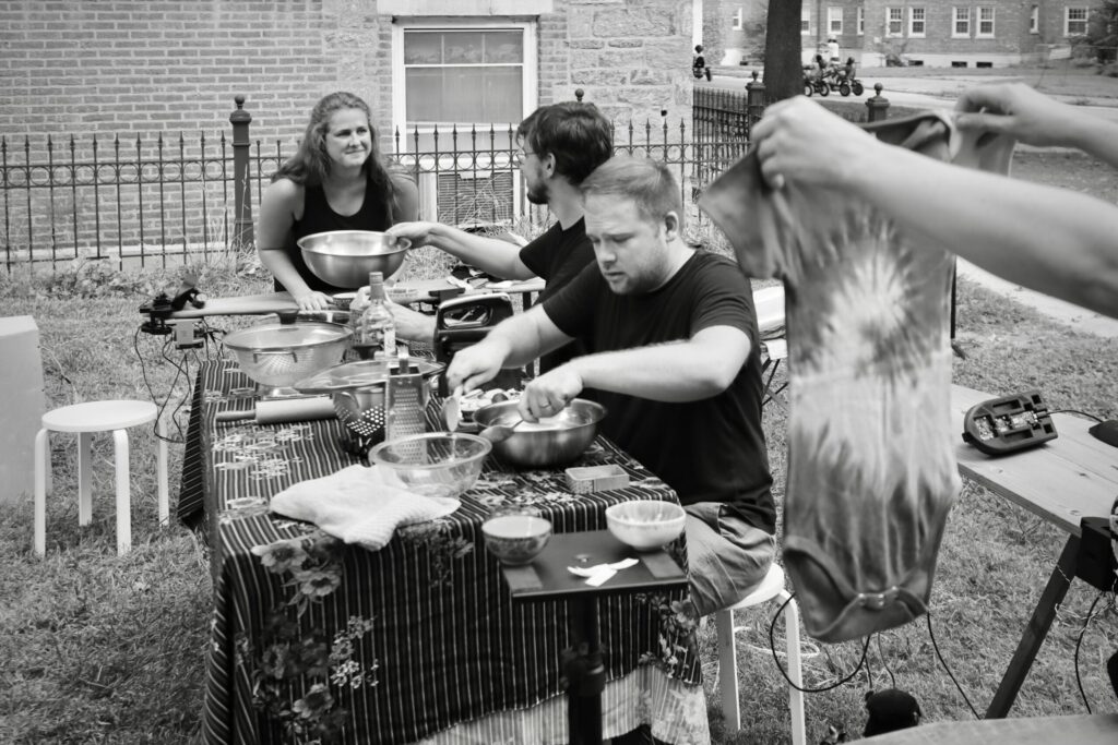 Nourbakhsh, Niloufar and Chelsea Loew (2021). Greyscale. For two Embedded Irons by Ho, Schedel, Cosgrove, Bhatt, and Blessing, and percussion. Premiered at NYC Governor’s Island.